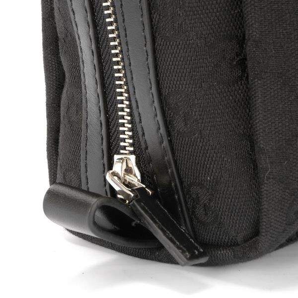 1:1 Gucci 223706 Men's Canvas Clutch Bag-Black Fabric